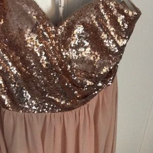Sequin Brides Maid/Prom Dress